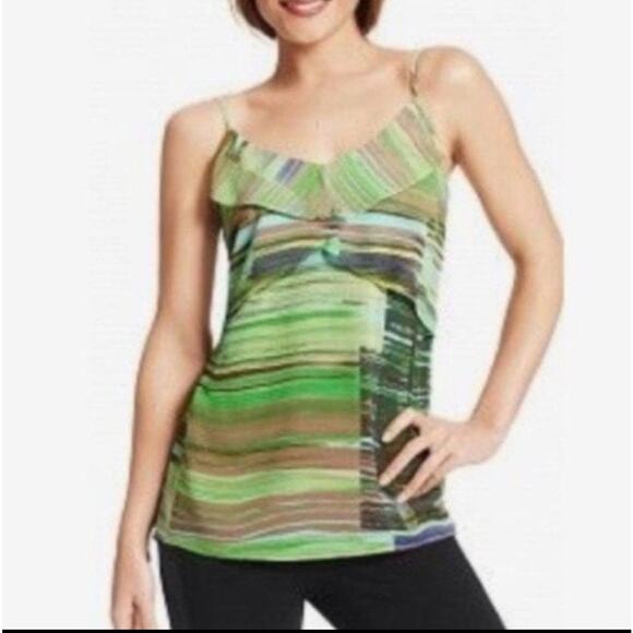 CAbi Green Flutter Cami - Picture 7 of 7